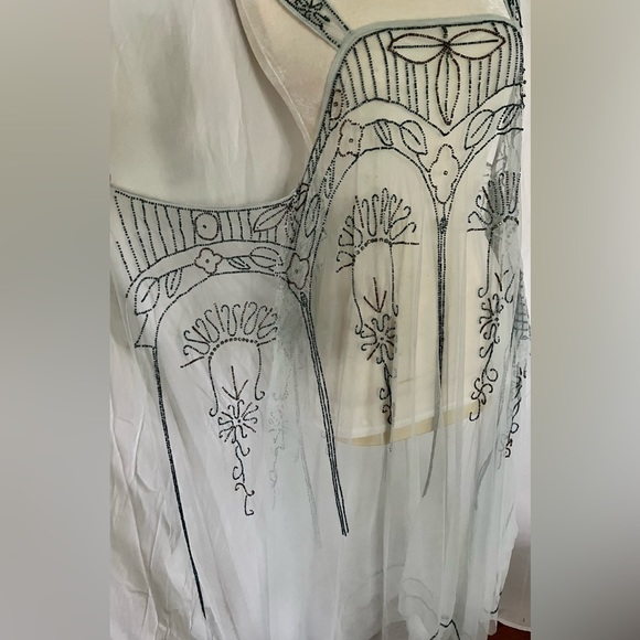 Free People beaded embellished slip dress, M - Picture 10 of 15